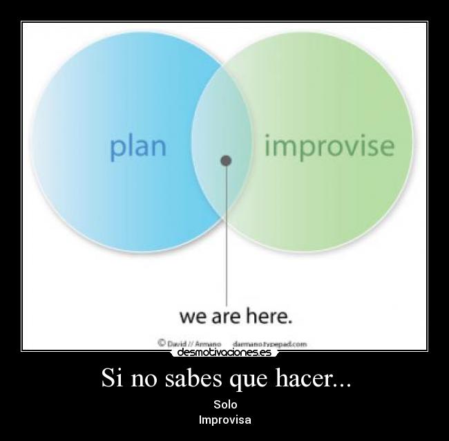 Si no sabes que hacer... - 