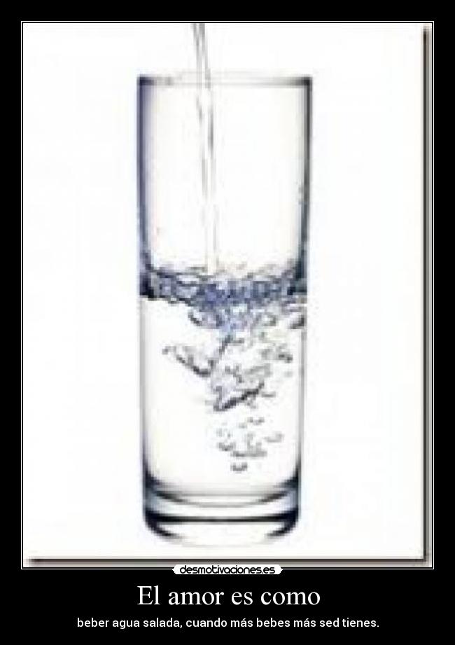 El amor es como - 