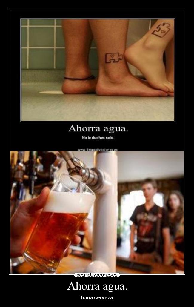 Ahorra agua. - 