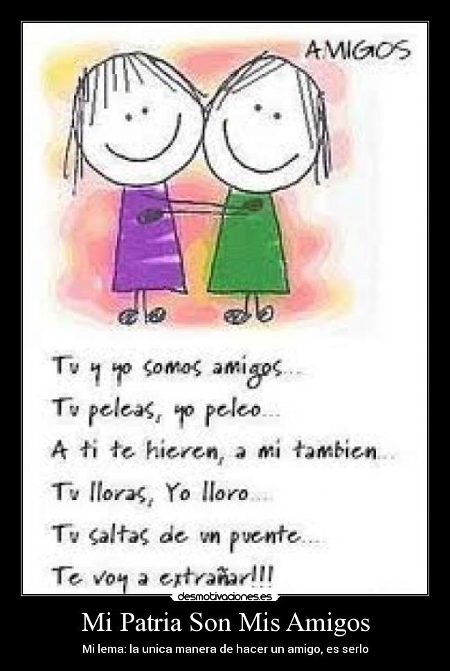 carteles amigos amigos amistad desmotivaciones