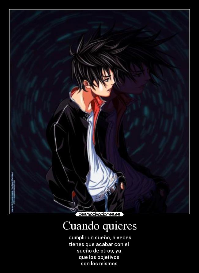 carteles air gear objetivos suenos rotos desmotivaciones