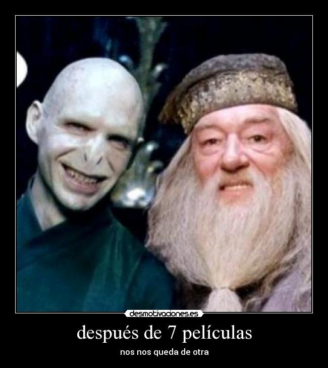 después de 7 películas - nos nos queda de otra