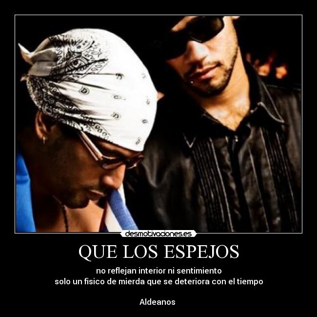 carteles que los espejos desmotivaciones