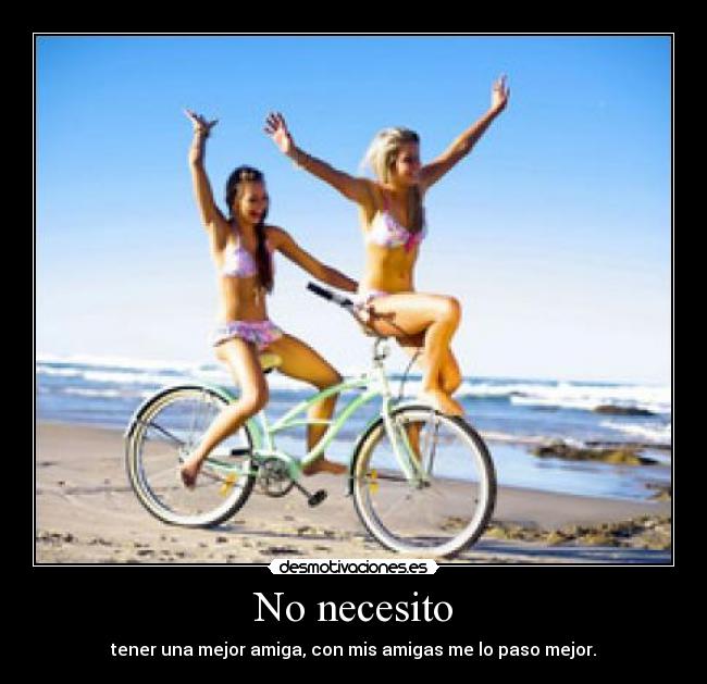 No necesito -