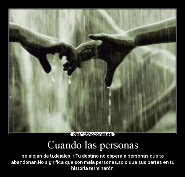 Cuando las personas - 