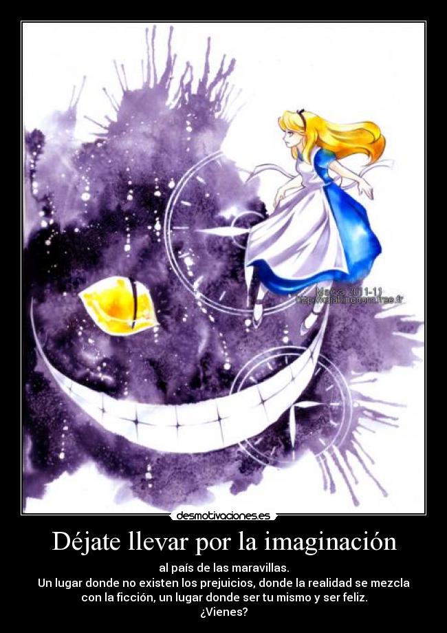 Déjate llevar por la imaginación - 