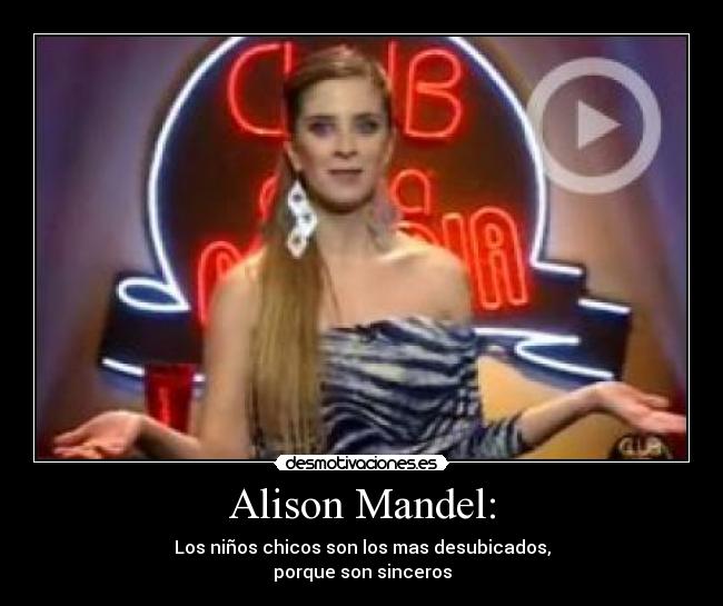 Alison Mandel: - 