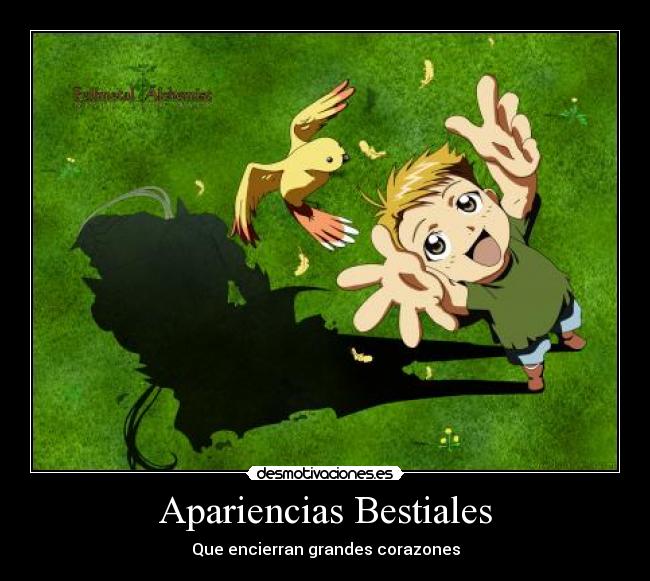 carteles alphonse elric desmotivaciones