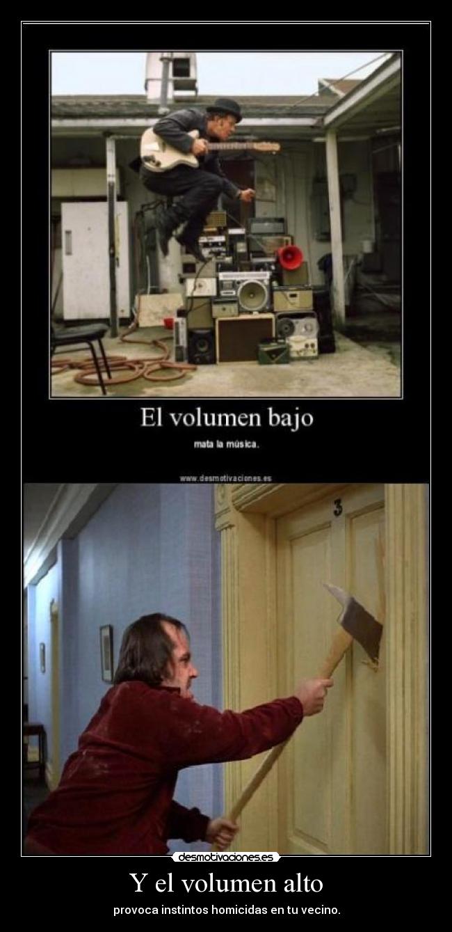 Y el volumen alto - 