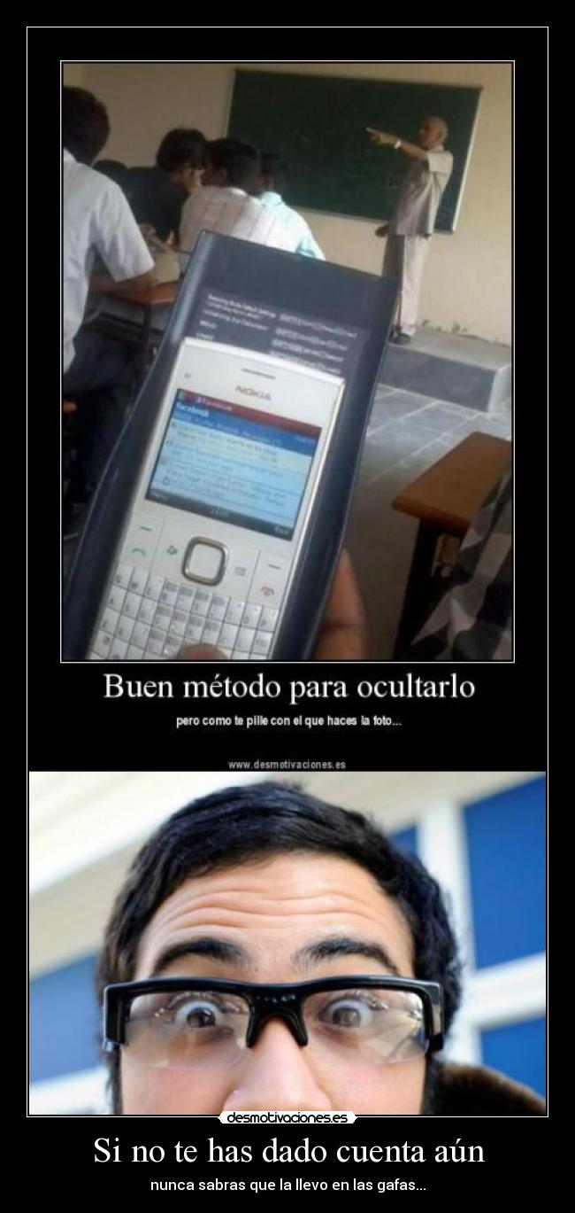 carteles spy camera desmotivaciones camara espia gafas anteojos googles ingenuidad feel like sir desmotivaciones