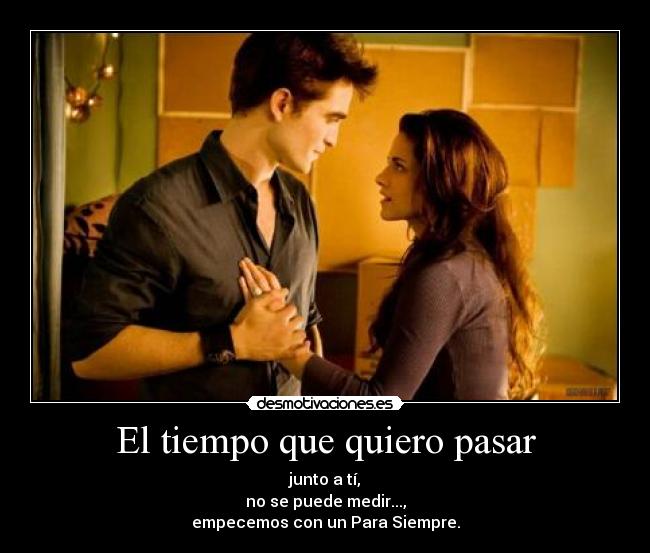 El tiempo que quiero pasar -
