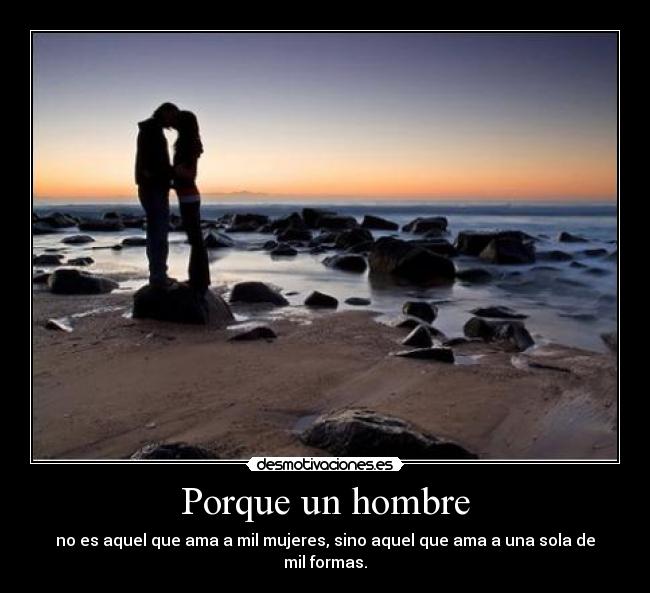 Porque un hombre - 
