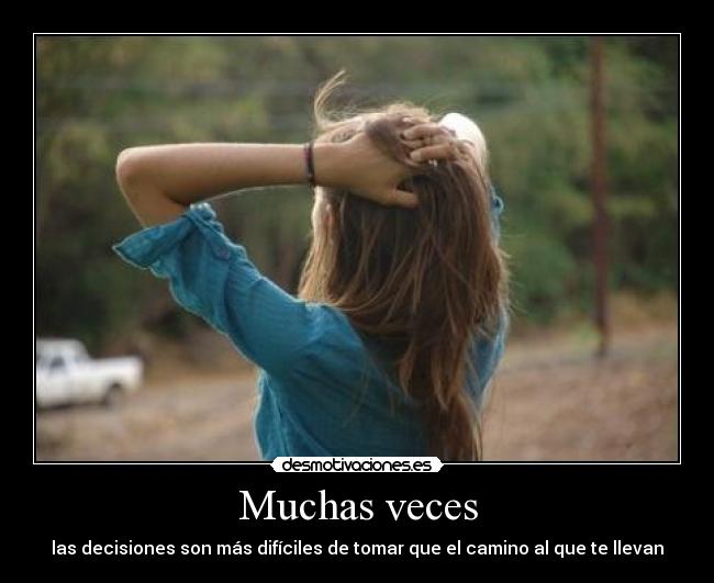 Muchas veces -