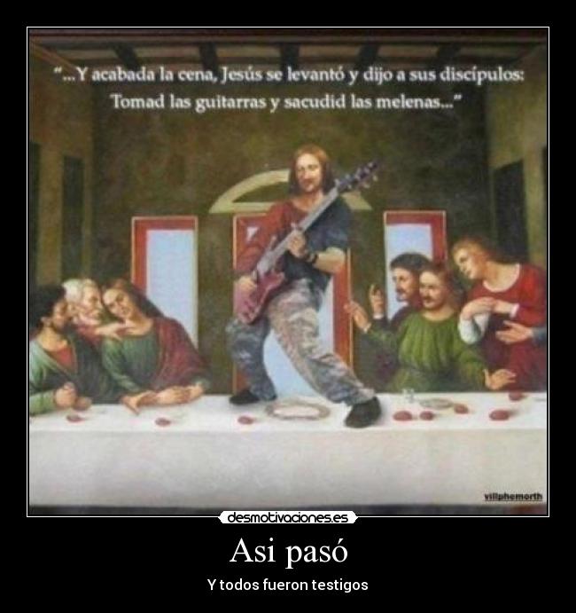 Asi pasó - Y todos fueron testigos