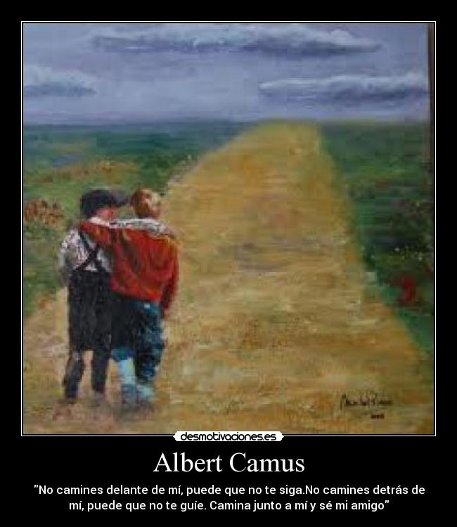 carteles albert camus desmotivaciones