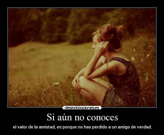 Si aún no conoces -
