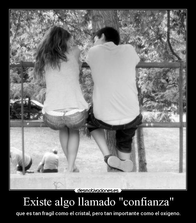 carteles confianza amigos desmotivaciones