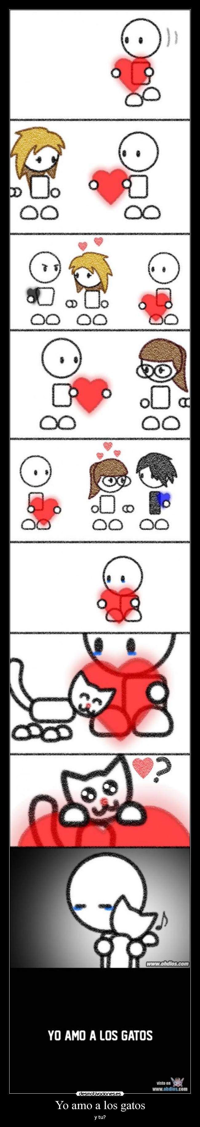 Yo amo a los gatos - y tu?