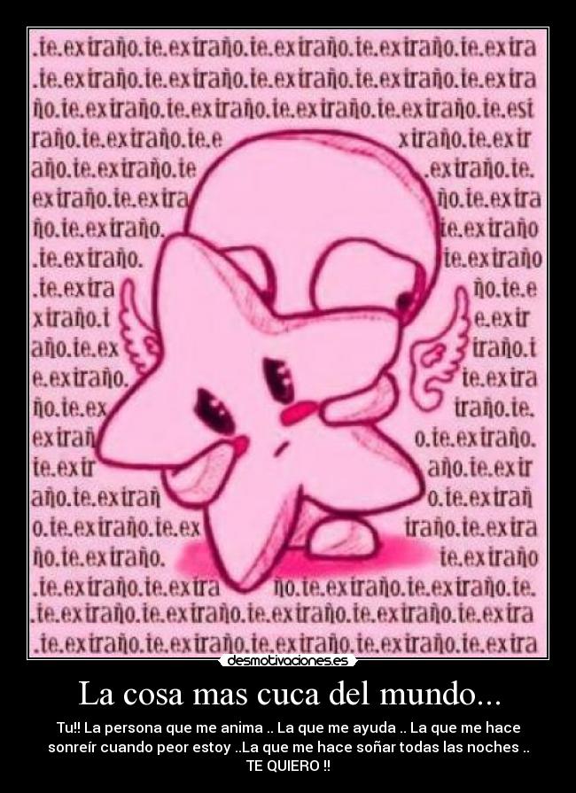 La cosa mas cuca del mundo... - 