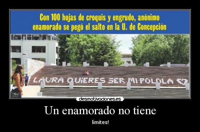 Un enamorado no tiene -