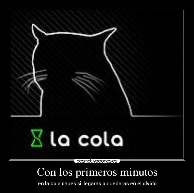 Con los primeros minutos - 