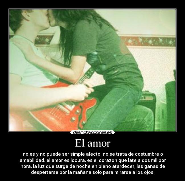 El amor - 