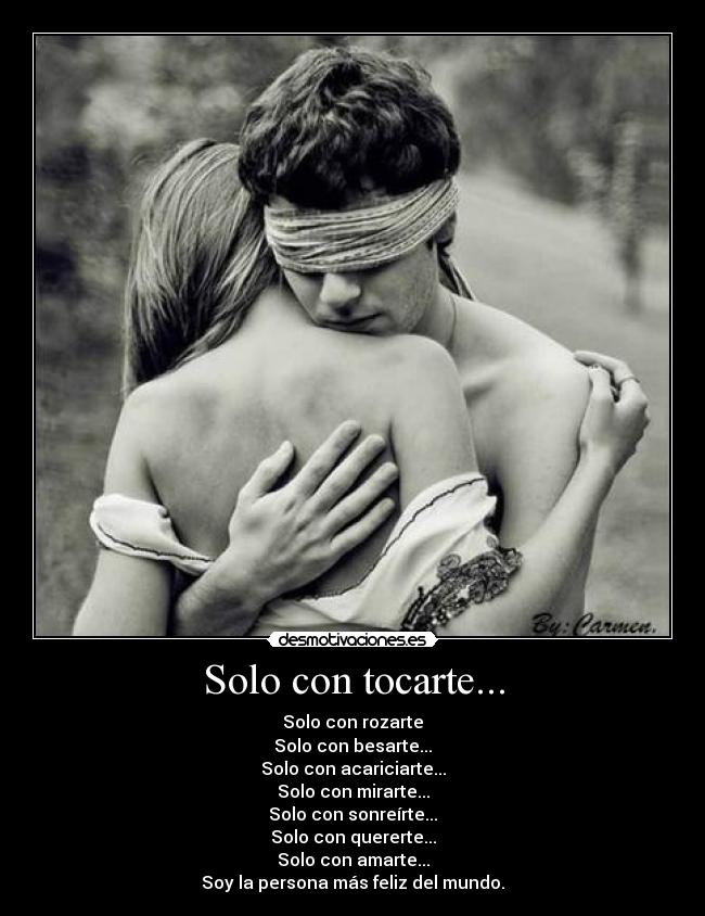 Solo con tocarte... - 