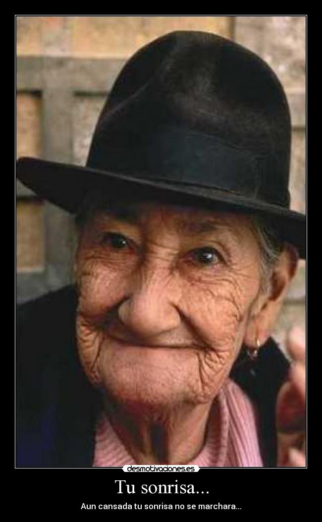 Tu sonrisa... -