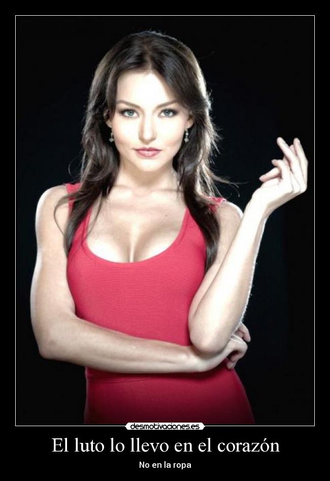 El luto lo llevo en el corazón - 