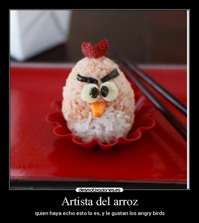 Artista del arroz -