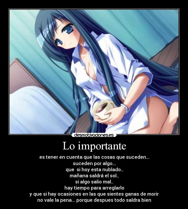 Lo importante - 