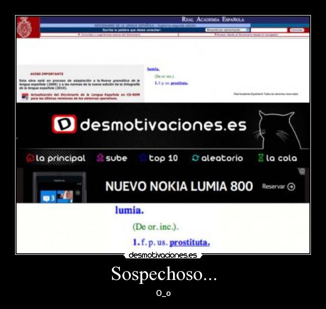 Sospechoso... - O_o