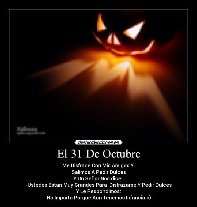 El 31 De Octubre -