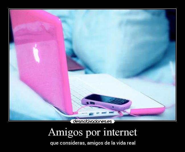 Amigos por internet - 