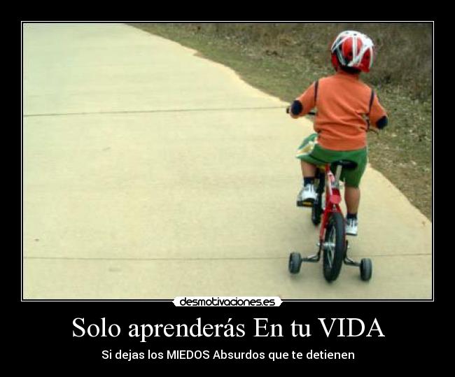 Solo aprenderás En tu VIDA -