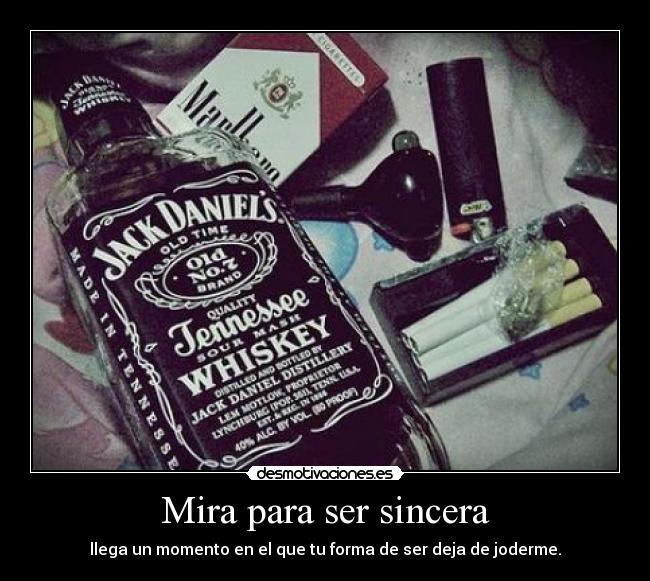 Mira para ser sincera - 