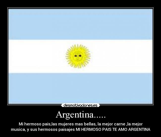 Argentina..... -