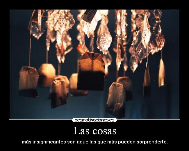 Las cosas -