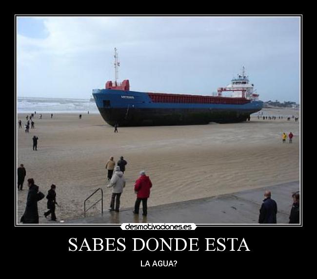 SABES DONDE ESTA - 