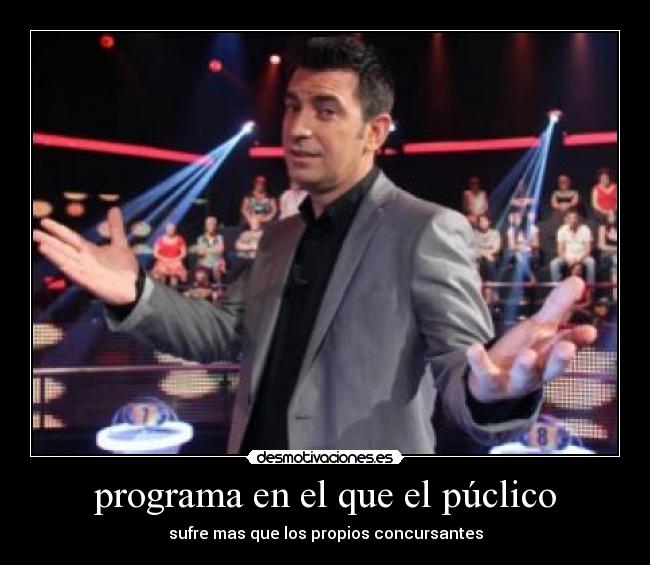 programa en el que el púclico - 