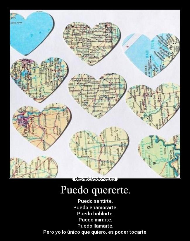 Puedo quererte. - 