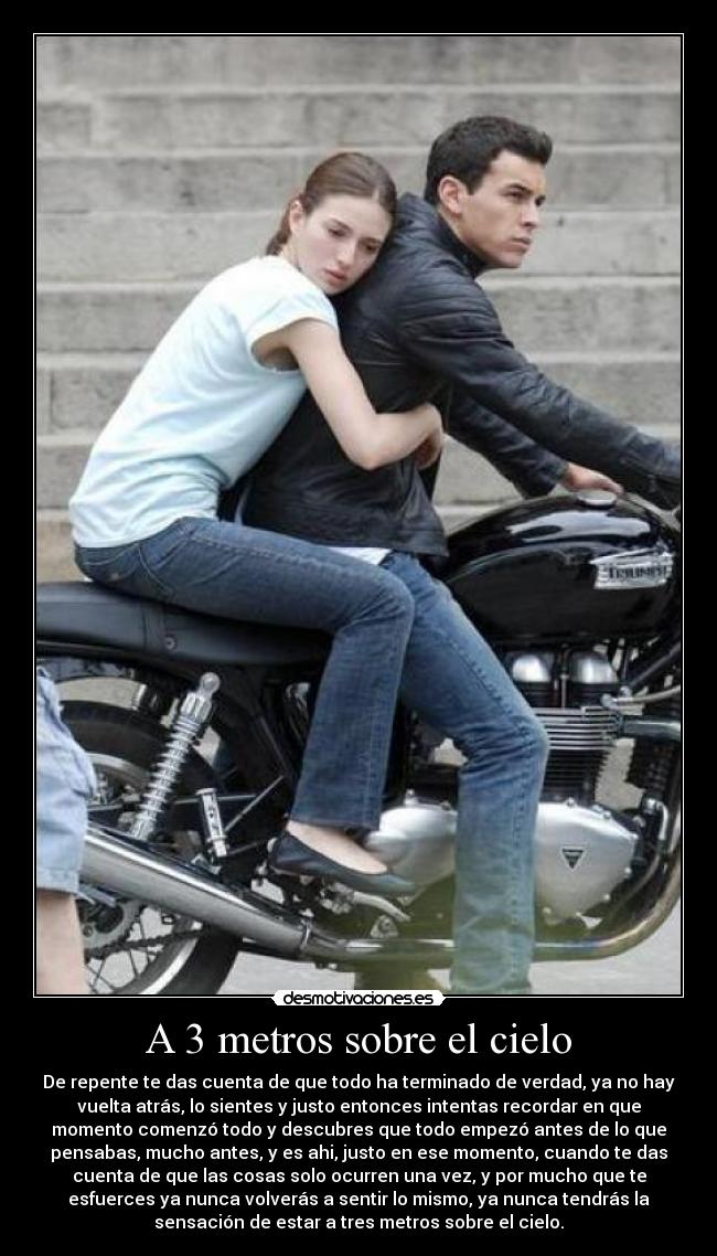 A 3 metros sobre el cielo - 