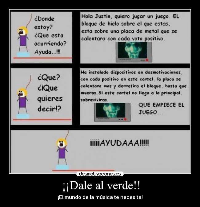 ¡¡Dale al verde!! - ¡El mundo de la música te necesita!