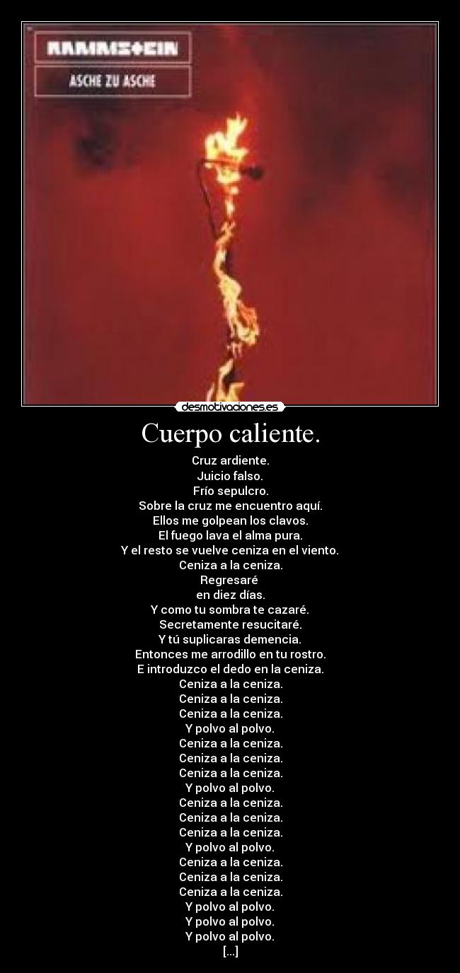 Cuerpo caliente. - 