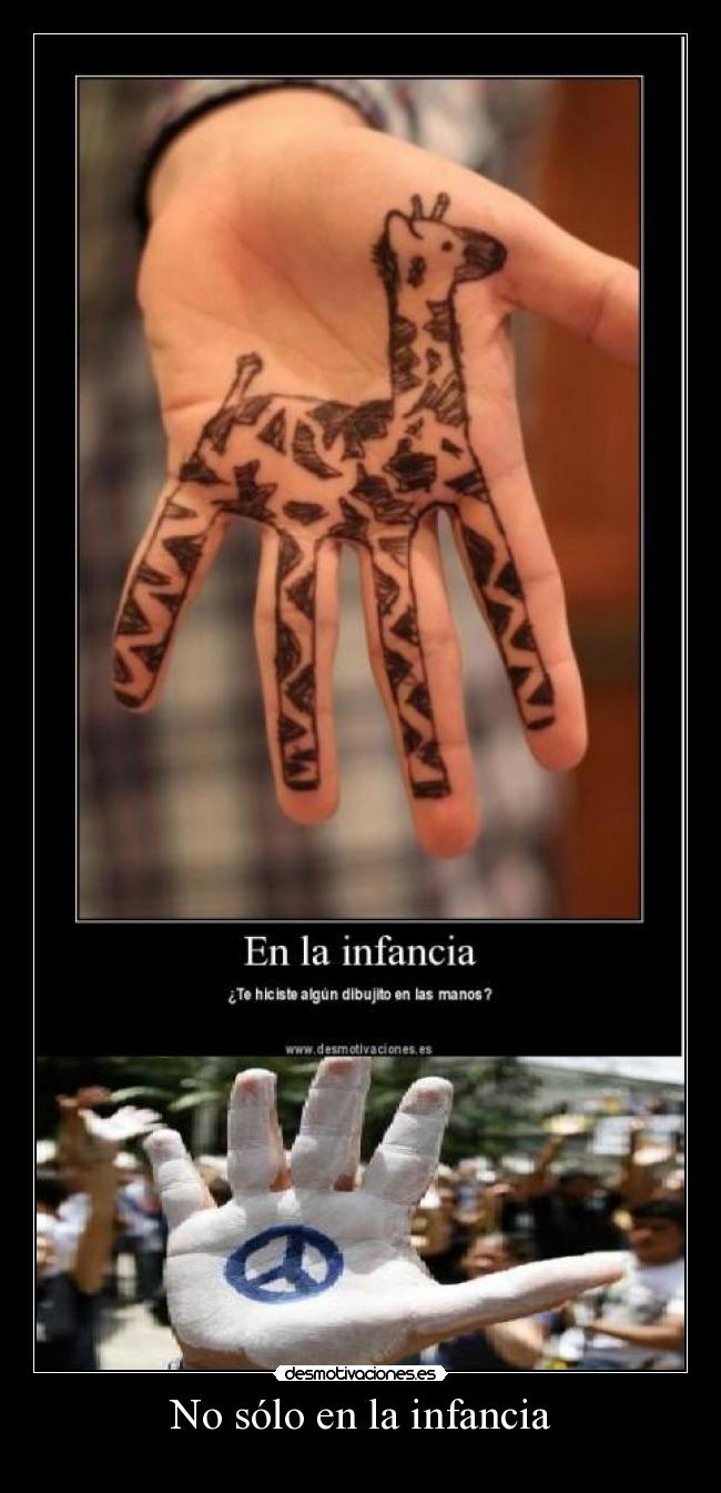 No sólo en la infancia - 