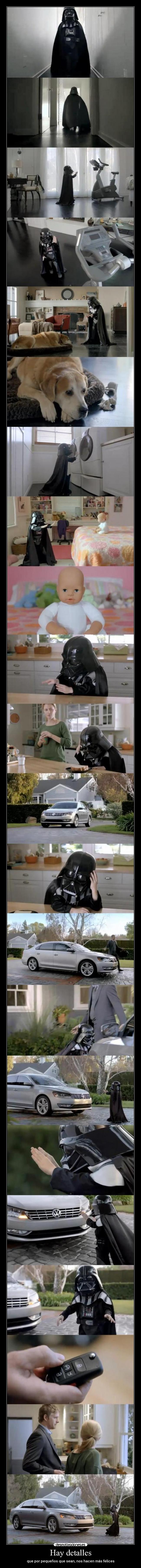 Hay detalles - que por pequeños que sean, nos hacen más felices