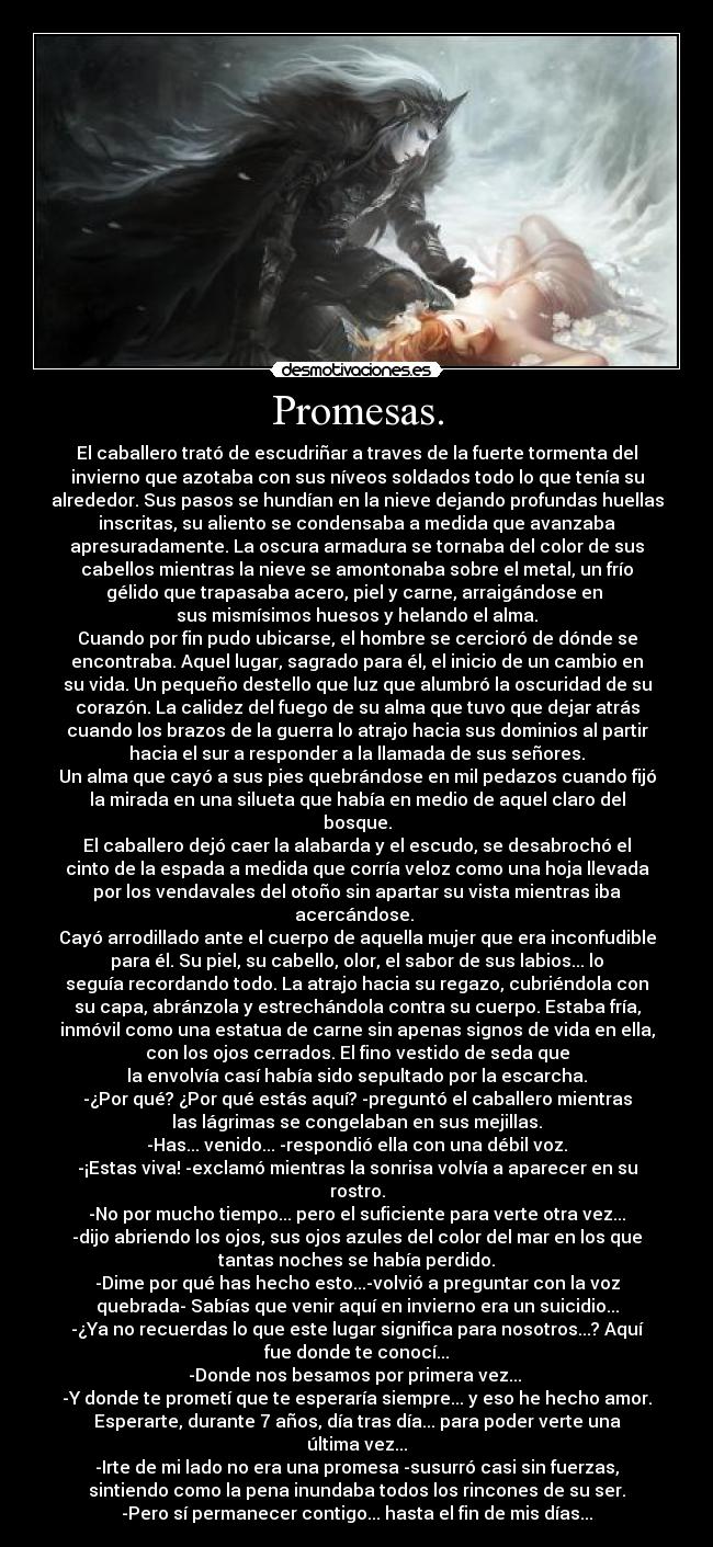 Promesas. - 