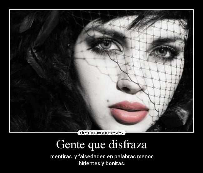 Gente que disfraza - 