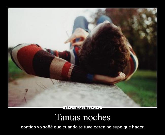 Tantas noches -
