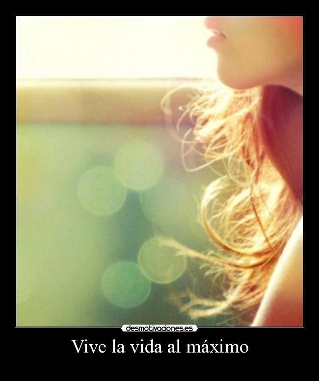 carteles vida vive vida desmotivaciones